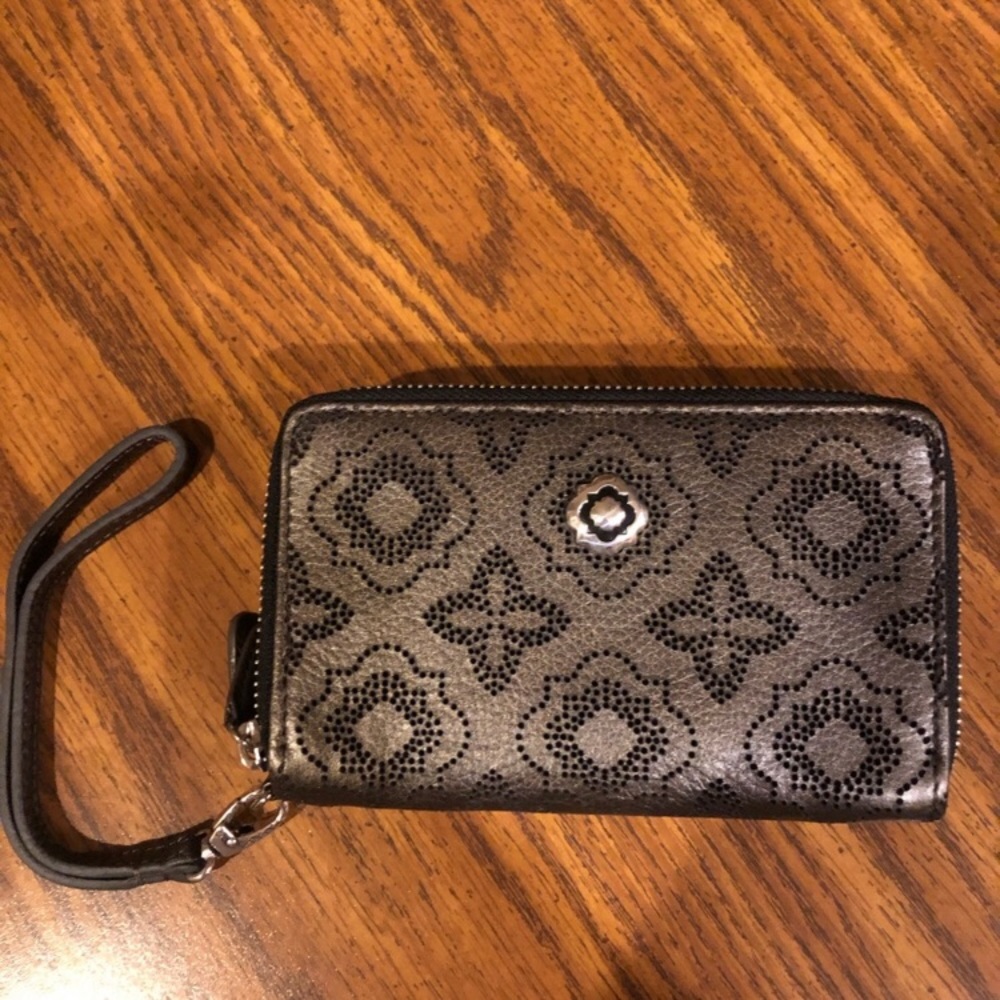 BRIGHTON double zip-around tech wallet. - Picture 3 of 6